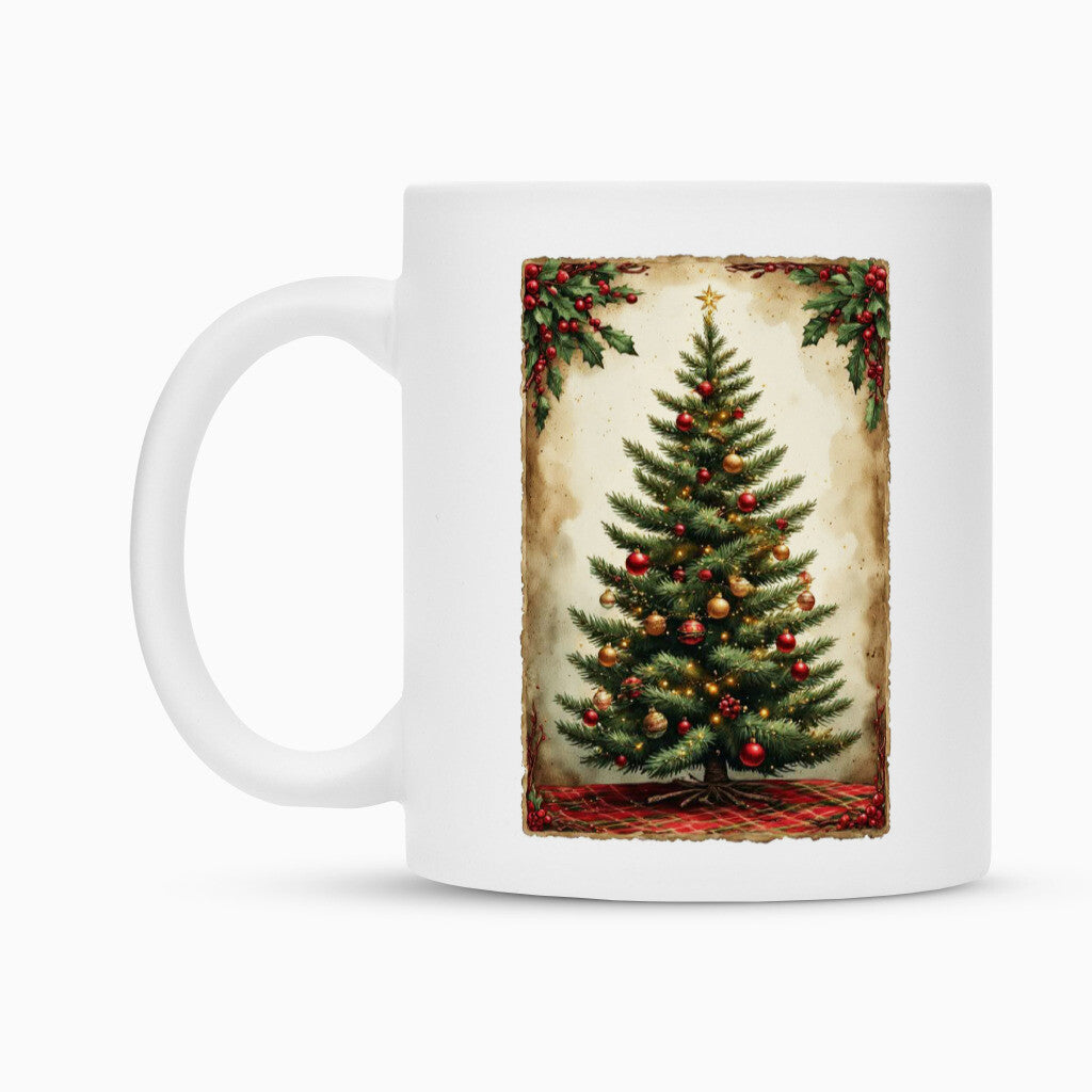 Tassen mit Weihnachtsmotiven